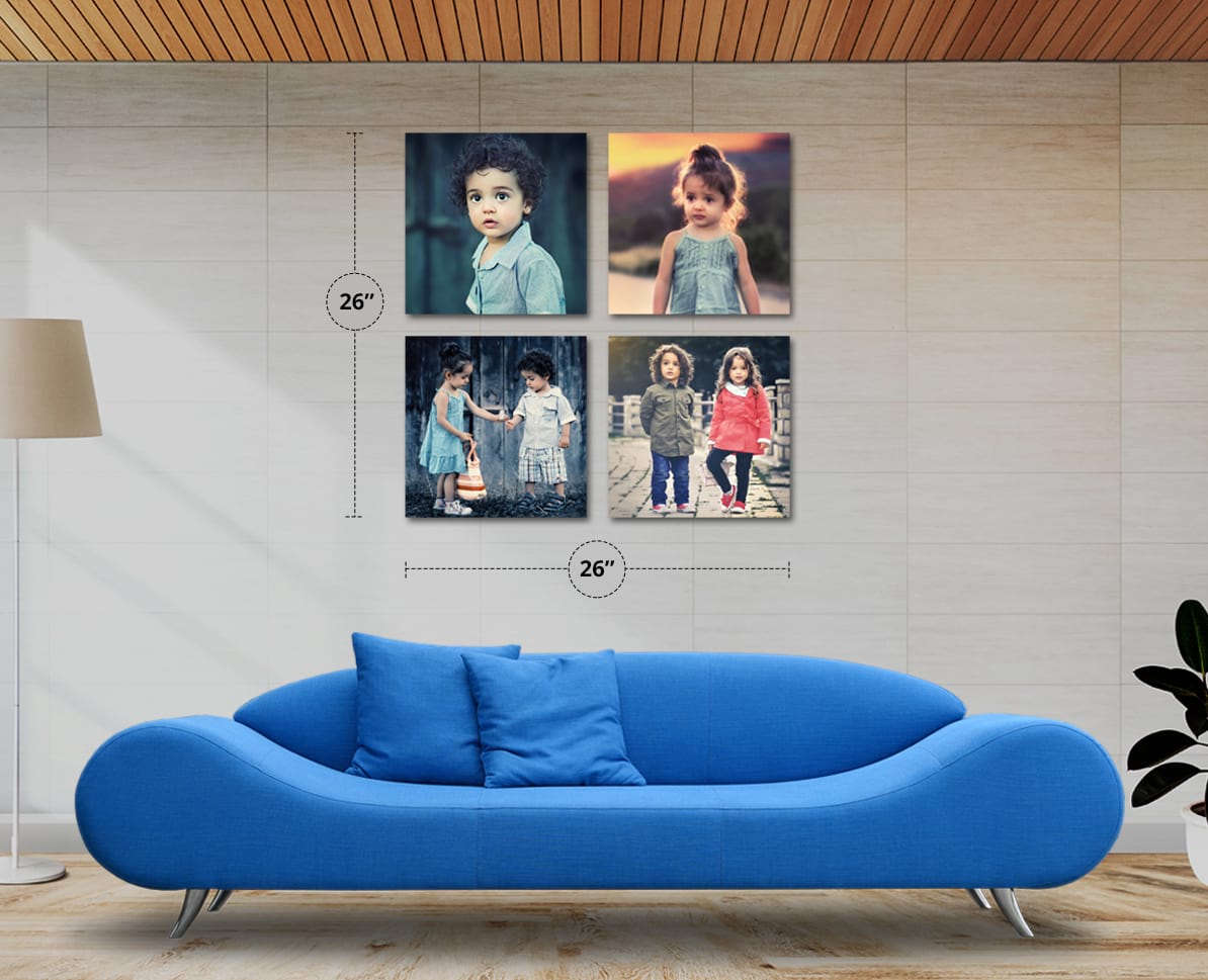 Canvas Wall Display Custom Multi Panel Canvas Print Wall Display